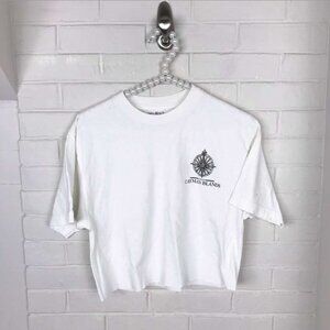 Women's White Short-Sleeved T-Shirt